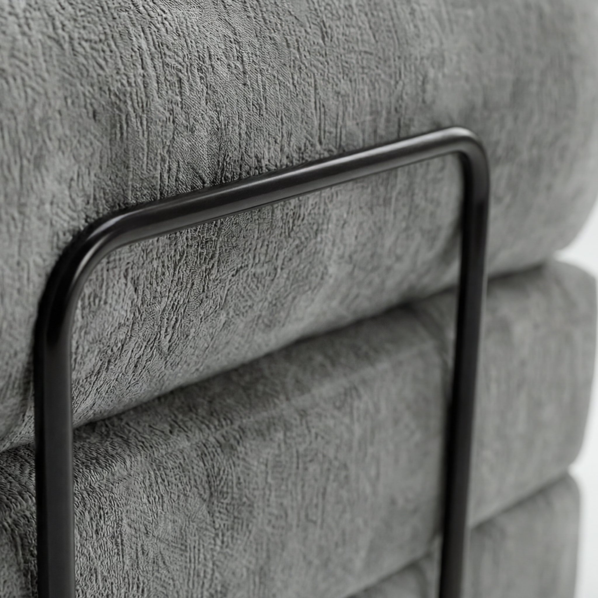 SOFÁ SNOO TECIDO BOUCLE - 100% ESPUMA