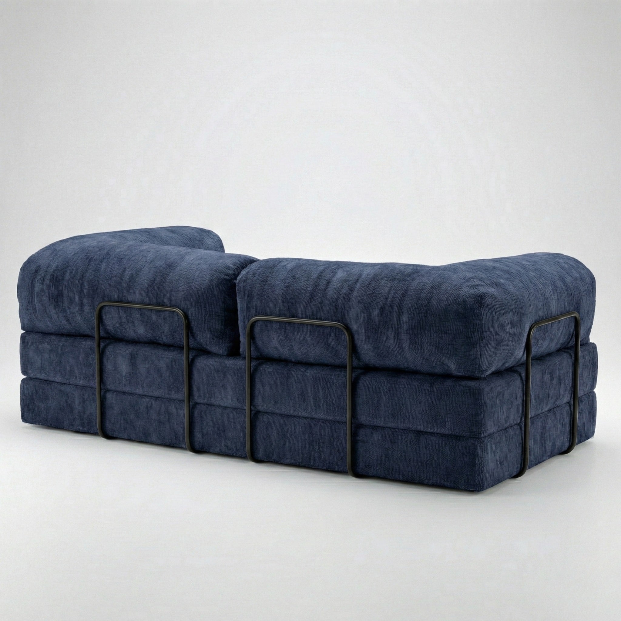 SOFÁ SNOO TECIDO BOUCLE - 100% ESPUMA