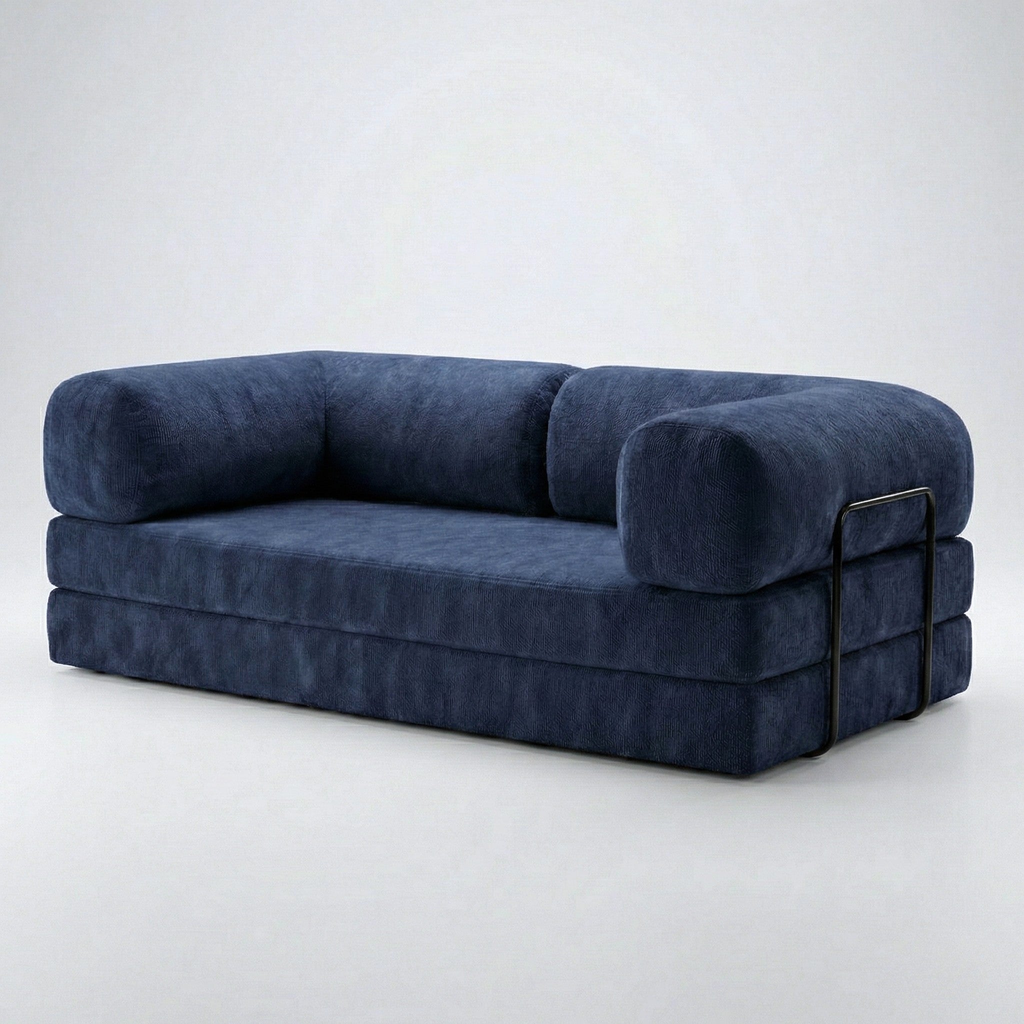 SOFÁ SNOO TECIDO BOUCLE - 100% ESPUMA