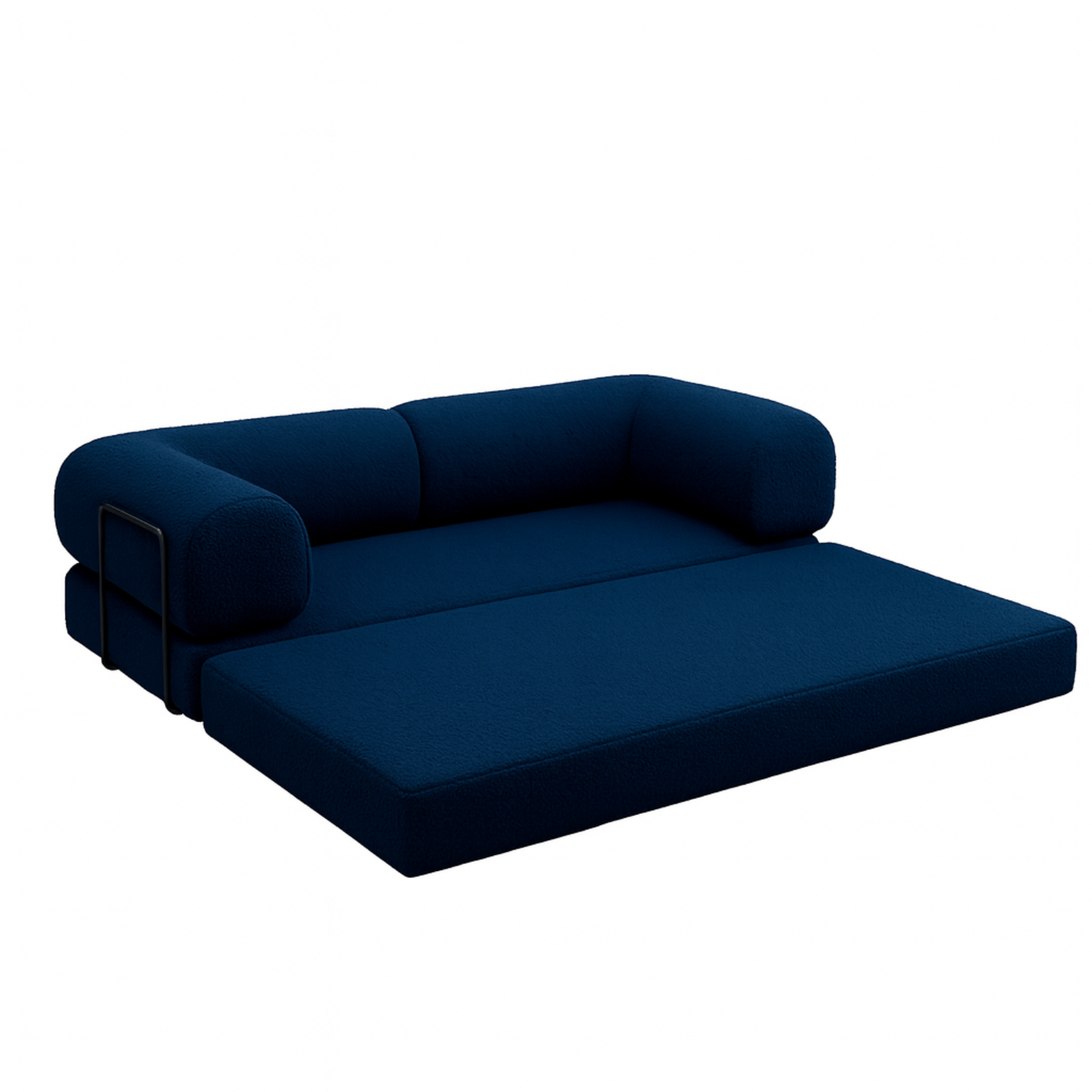 SOFÁ SNOO TECIDO BOUCLE - 100% ESPUMA