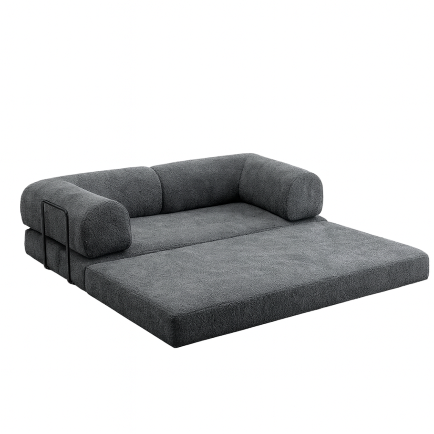 SOFÁ SNOO TECIDO BOUCLE - 100% ESPUMA